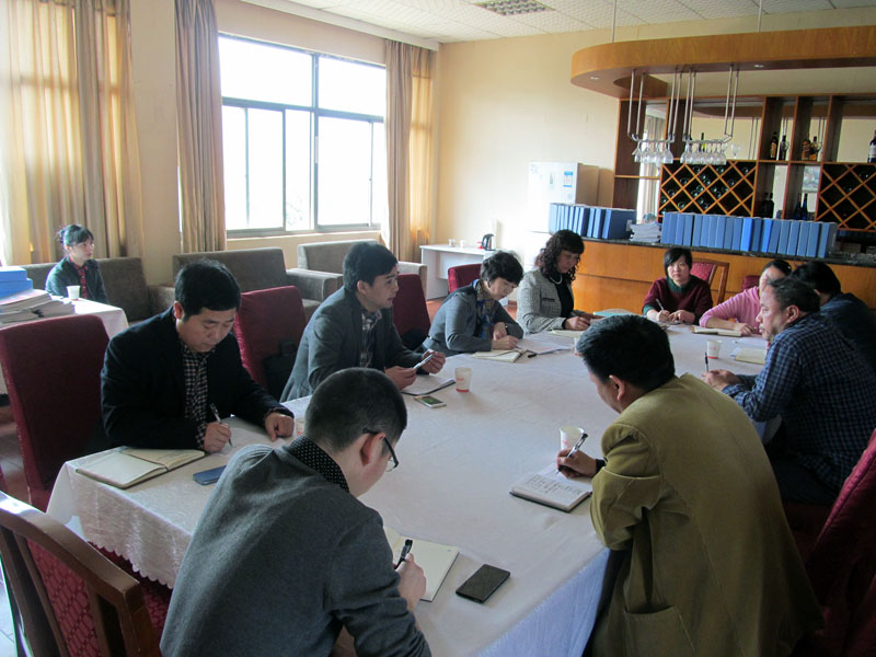 童小娇带队调研商学院教学工作