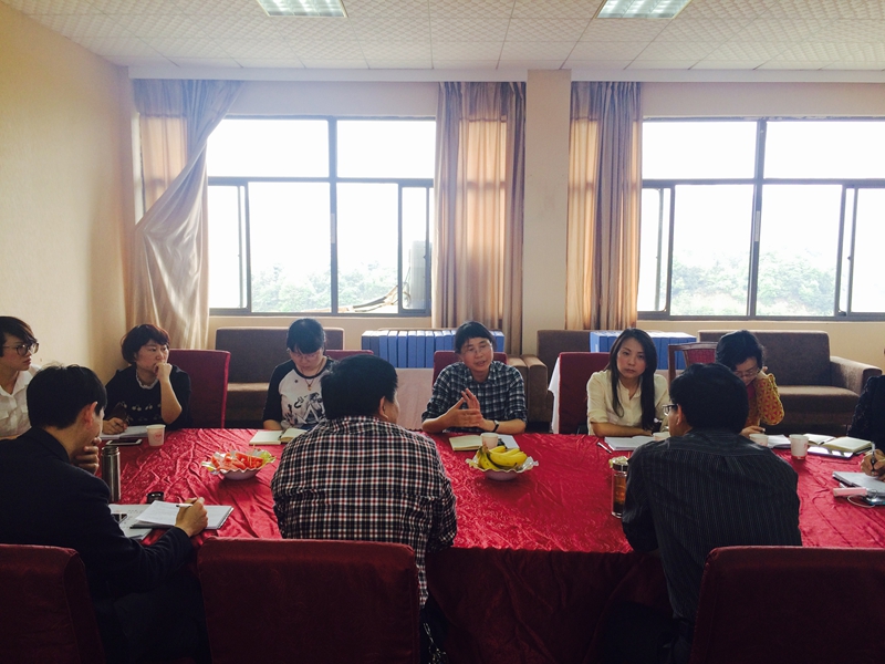 外国语学院来我院交流学生工作 外国语学院来我院交流学生工作