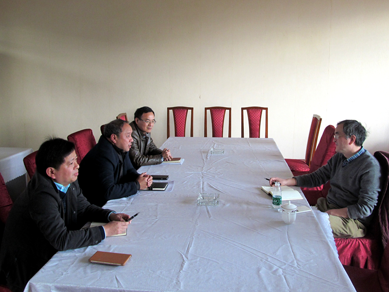 曹兴副校长到商学院开展学科建设调研